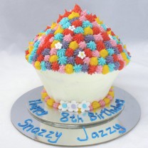 Giant Cupcake Colourful Top (D)